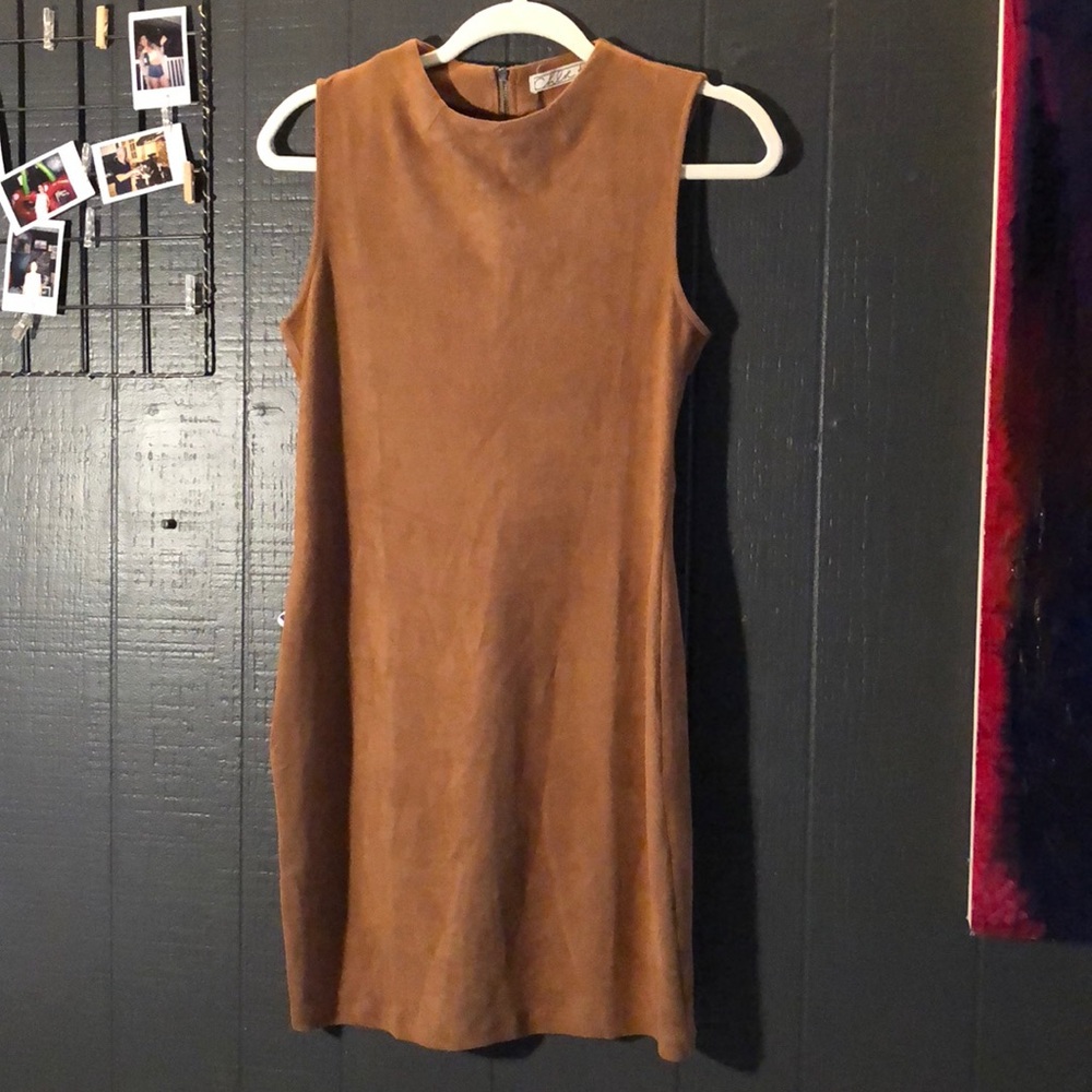 Chloe k suede dress